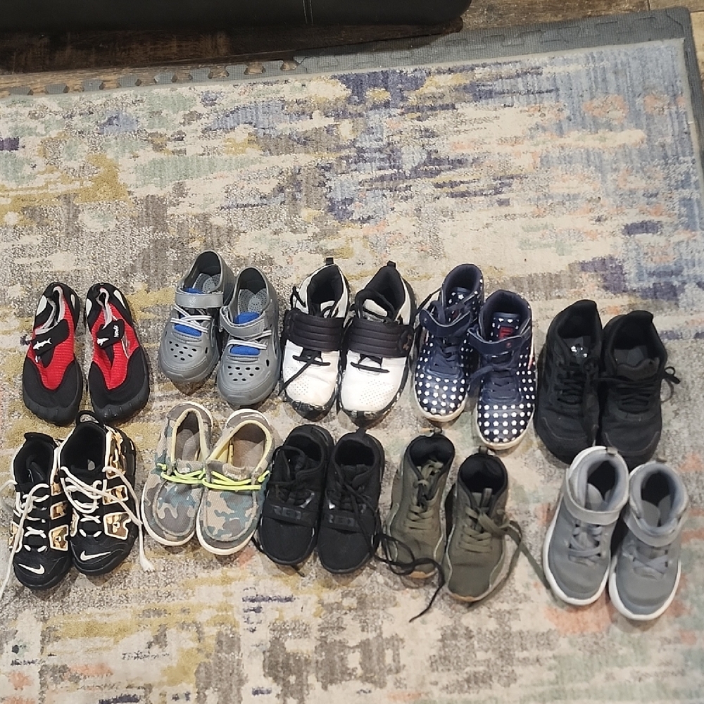 Boys Size 13 Through 2 Shoe Bundle